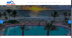 Desktop Screenshot of masterpiscina.com.br